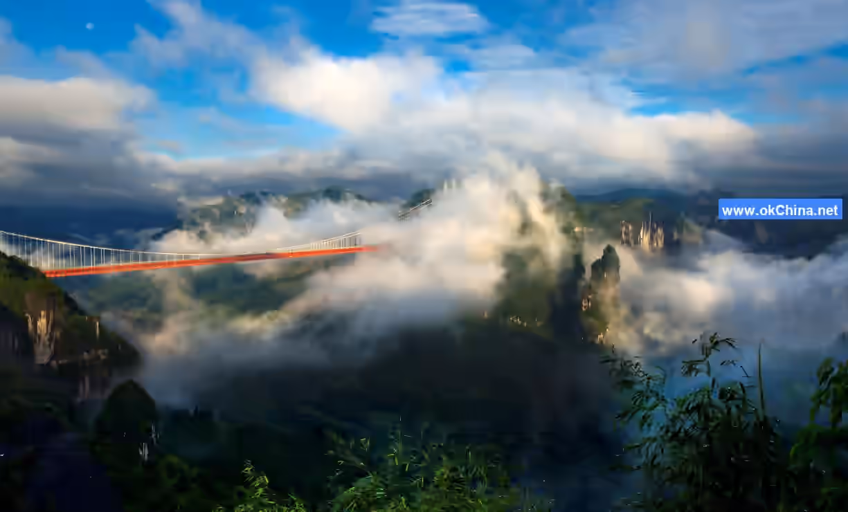 Aizhai And Shibadong And Dehang Grand Canyon Scenic Area