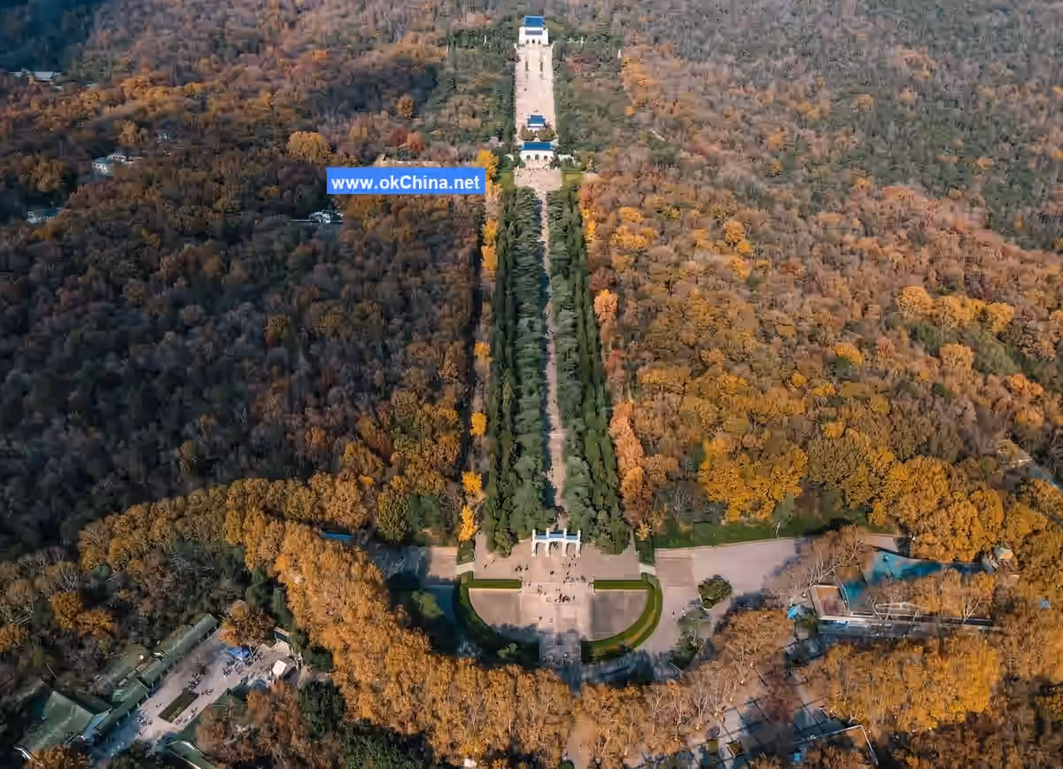 Sun YatSen Mausoleum Scenic Area And Zhongshan Scenic Area