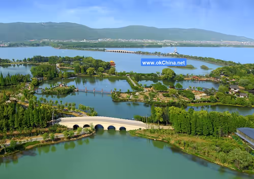 Shajiabang And Yushan Shang Lake Tourist Area