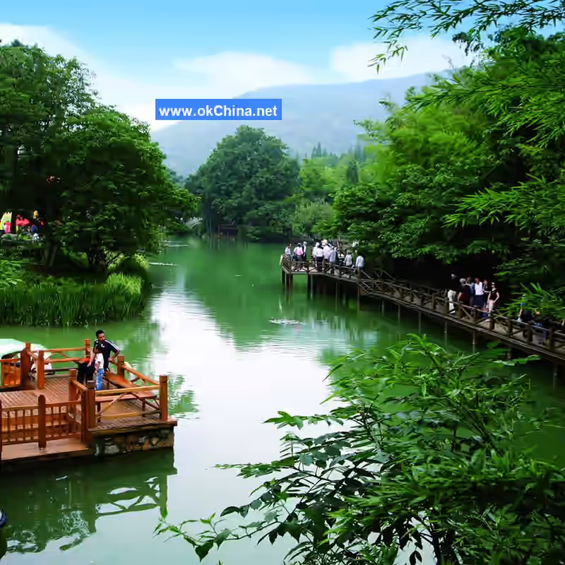 Shajiabang And Yushan Shang Lake Tourist Area