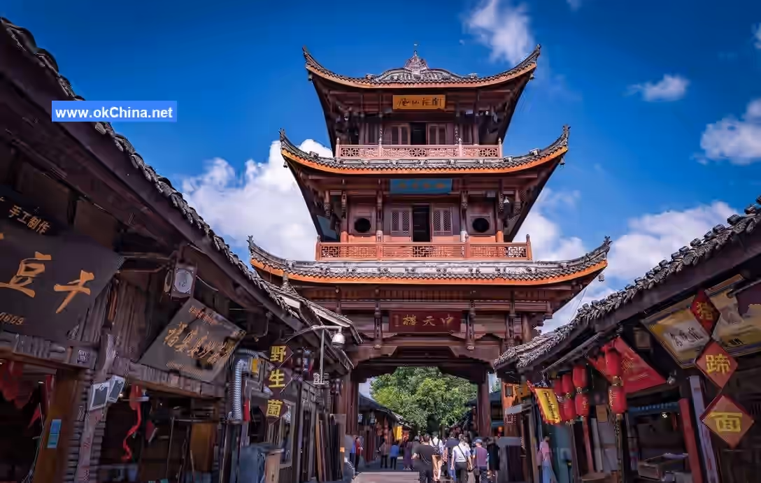 Langzhong Ancient City Tourist Area